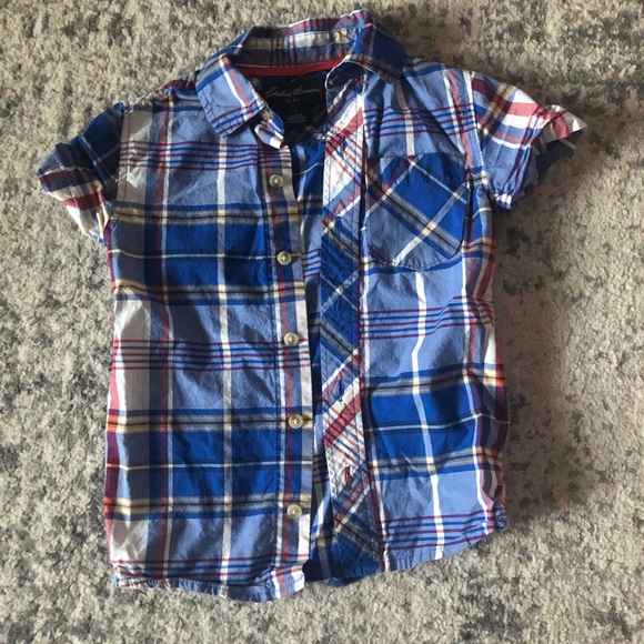 2 boys shirts (Chaps and Eddie Bauer) - Picture 2 of 5